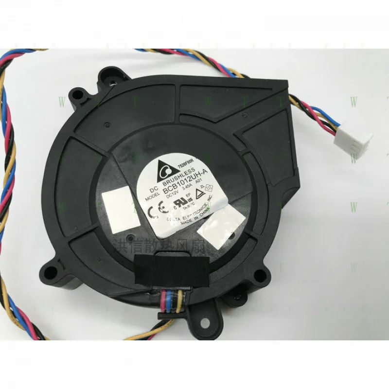 H 1 pcs  for  DELTA  Fan  BCB1012UH-A  DC  12V 3.45A  9CM  4  Pin cooling fan