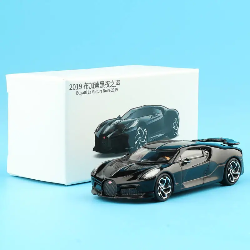 1:64 Bugatti La Voiture Noire Supercar Alloy Car Diecasts & Toy Vehicles Car Model Miniature Scale Model Car For Children