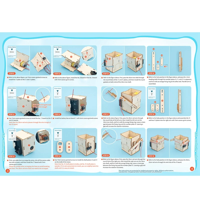 DIY Coin Swallowing Robot Box Science Experiment Wooden Kits Electronic Assemble Stem Model School Toys For Children image 6
