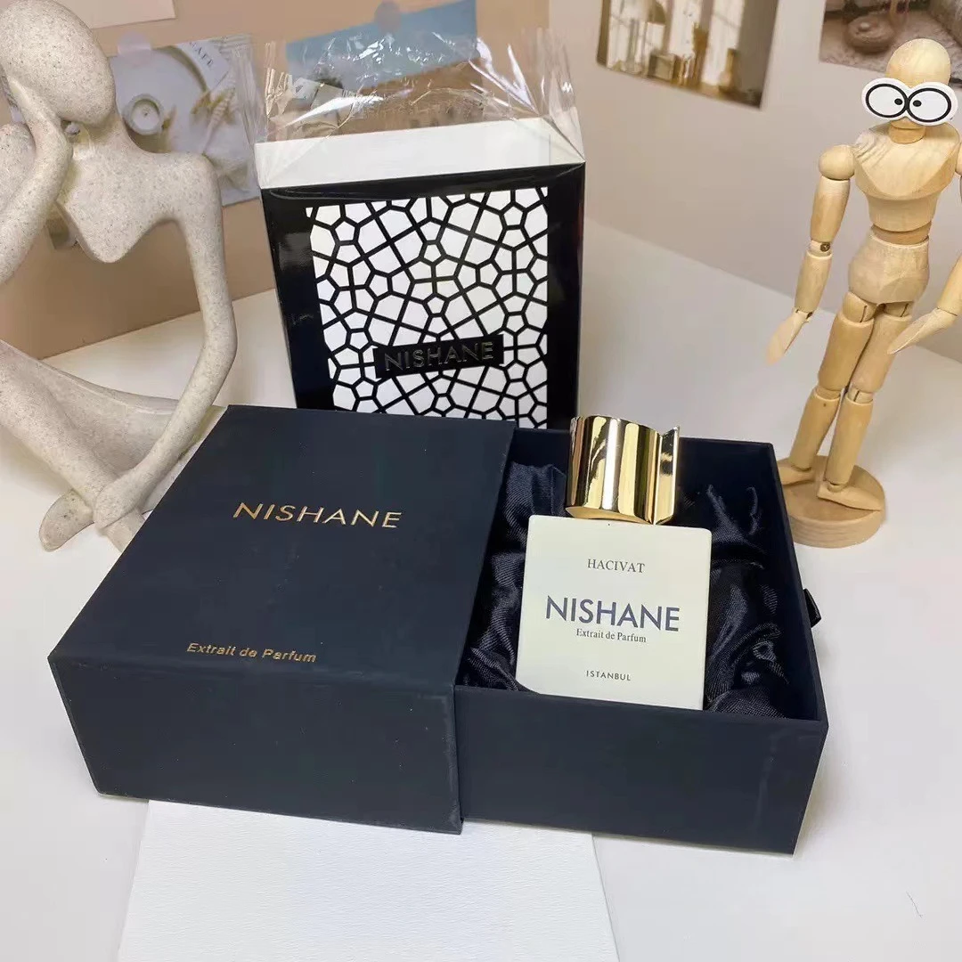 100 ml Nishane Hacivat Shadow Play Karagoz Parfum voor Vrouwen & Heren Hoge Kwaliteit Mannen Parfum Lichaamsgeur Spray Eau de Parfum - afbeelding 2