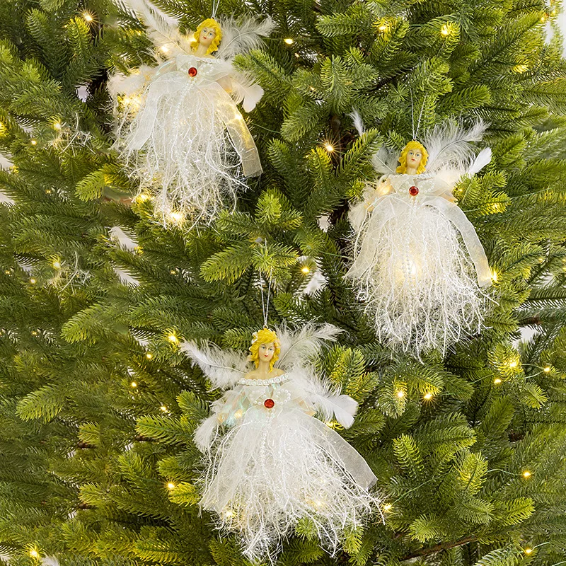 

New Christmas Plush Angel Pendant