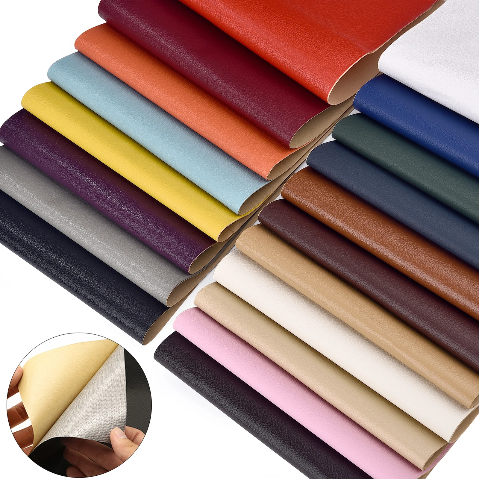 Self-Adhesive 20x30cm DIY Self Adhesive PU Leather Repair Patches Fix Sticker for Sofa Car Seat Table Chair Bag Fabric Stickers