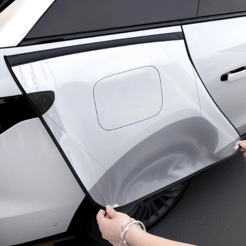 غطاء مقاوم للمطر لمنفذ الشحن لسيارة Volkswagen VW ID.3/ID.4/ID.5/ID.7/Q6 ملحق حماية مضاد للتسرب للسيارة e-tron #6