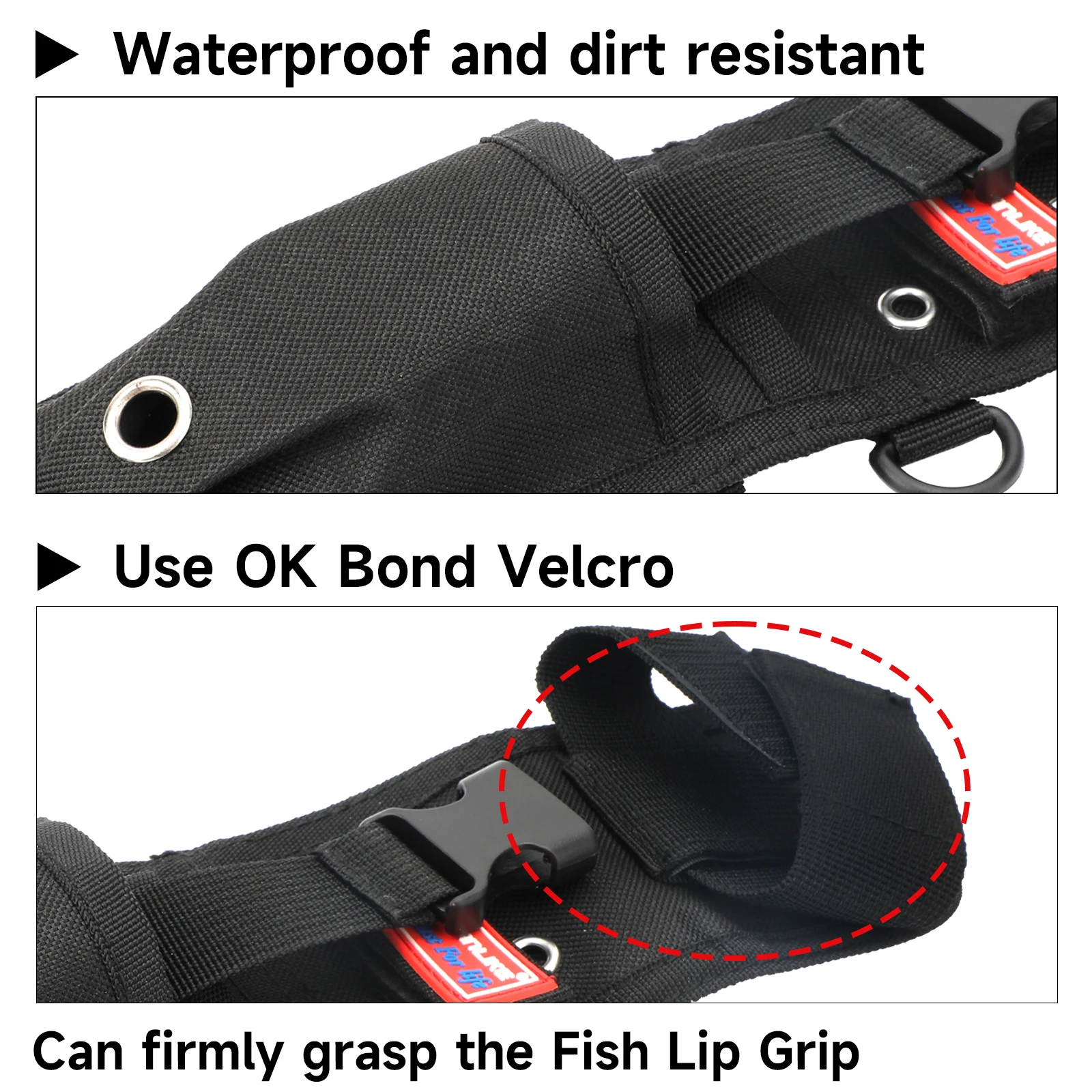 Bolsa impermeable para alicates de pesca SANLIKE – Práctica y ligera