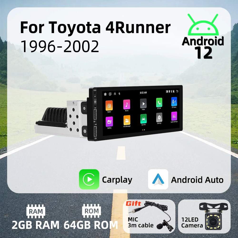 6.86" 1 Din Android… - image