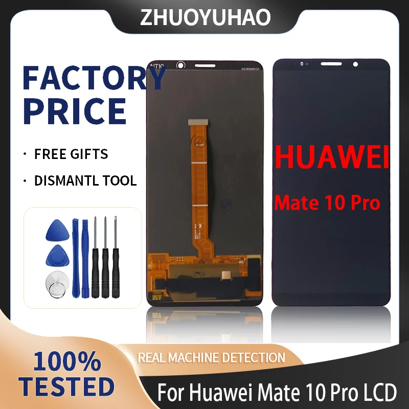 6.0\'\' LCD Display For HUAWEI Mate 10 pro LCD Replacement Display Touch Screen For Mate 10 pro LCD Screen Digitizer Assembly