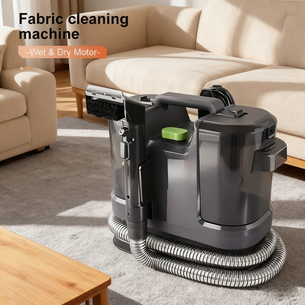 Household Small Fabric Sofa Vacuum Cleaner - All-in-One Wet And Dry Carpet Window Cleaning Machine Dust Cleaner for Home