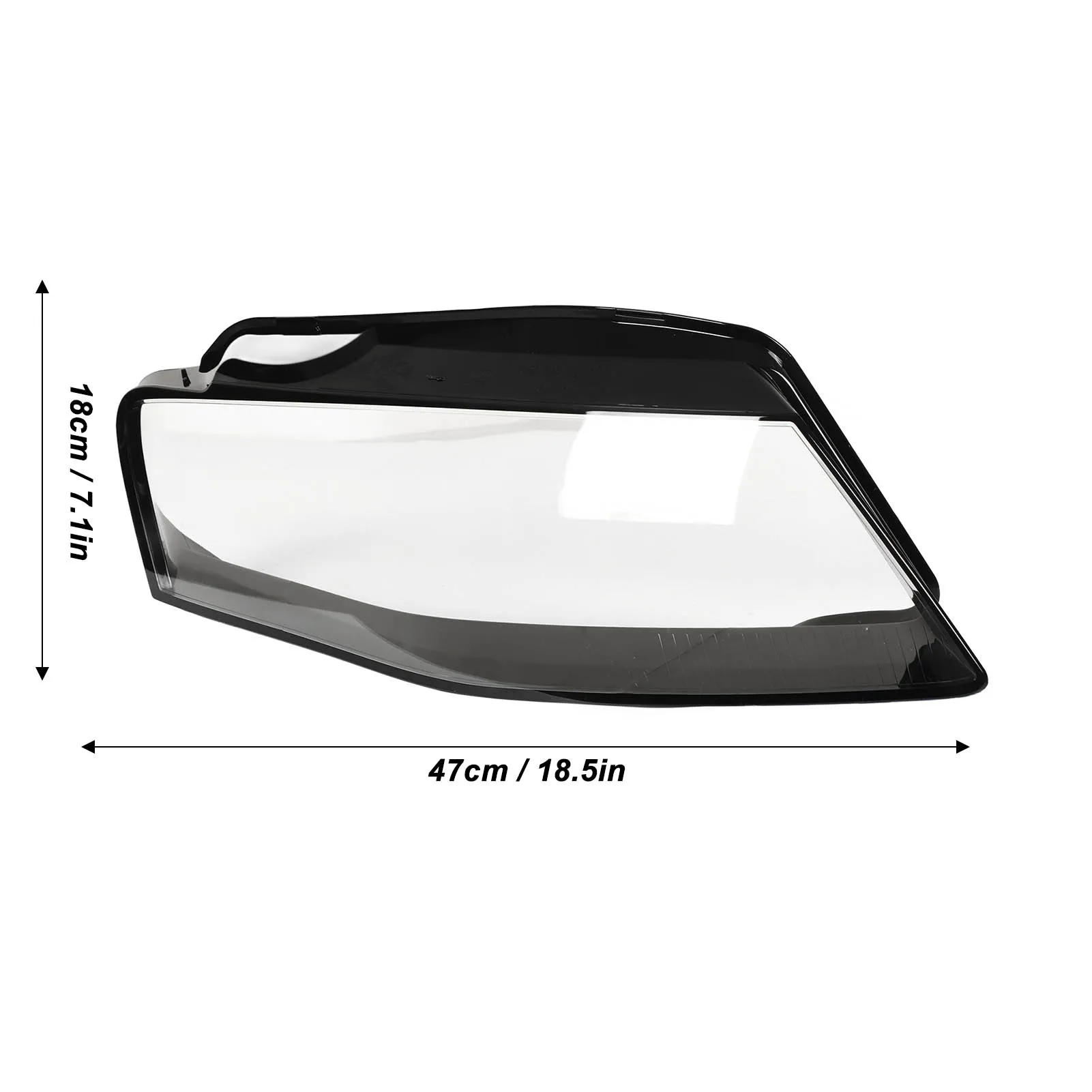 

Headlight Headlamp Lens Cover UV Protection Clear Headlamp Lens Shell Replacement