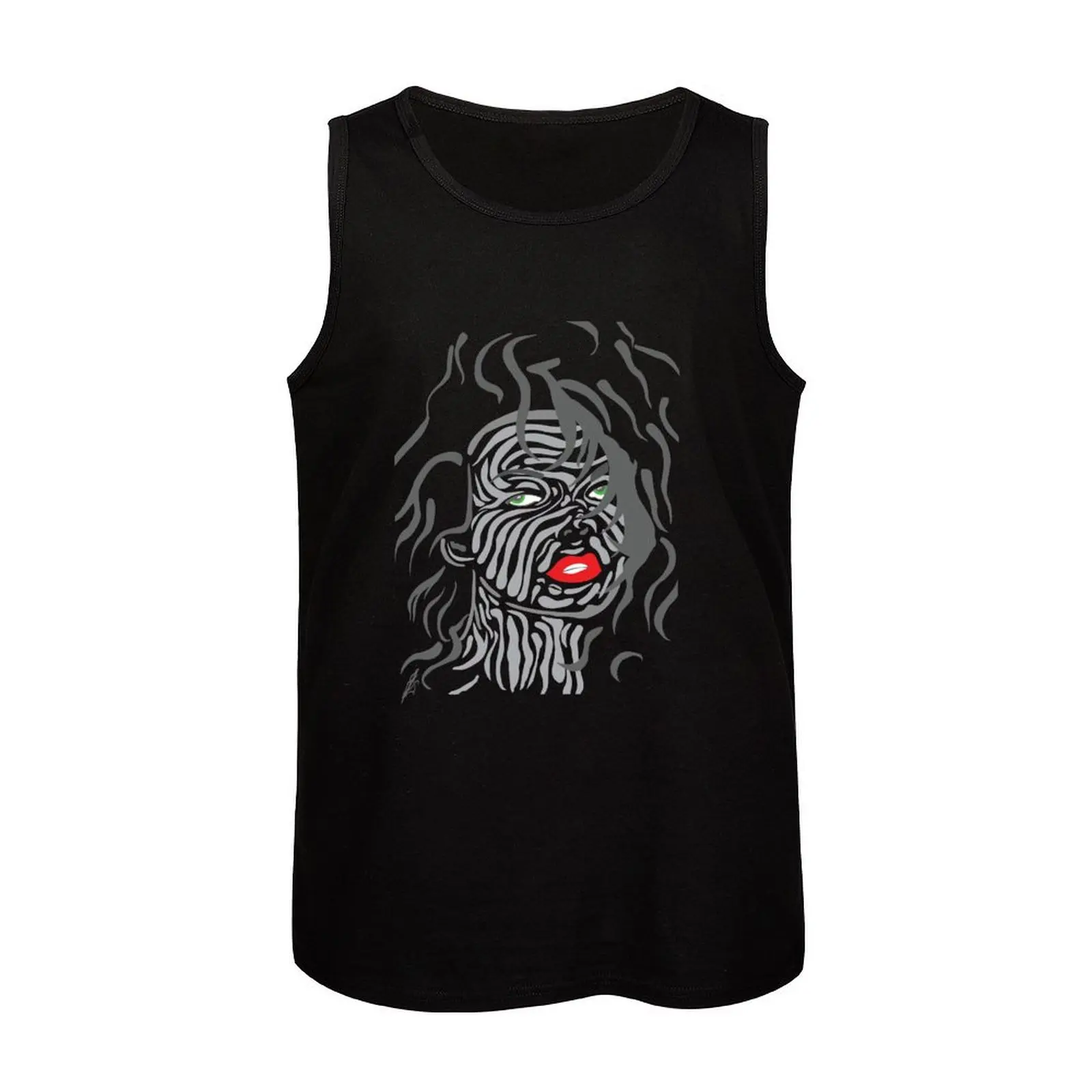 Ocelot Woman Tank Top men clothes Gym man Body man