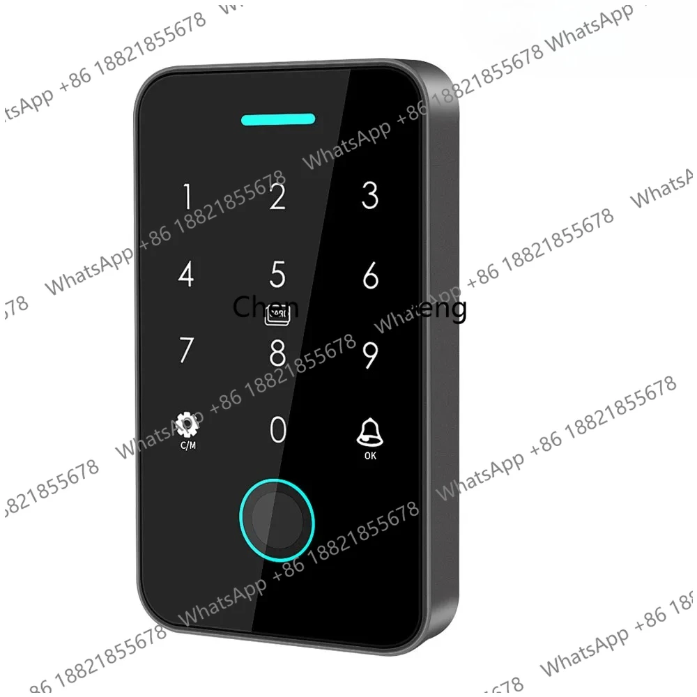 Tuya Smart Door Lock Keypad with Fingerprint NFC Bluetooth 13 56MHz RFID IP65 Waterproof Outdoor Access Control
