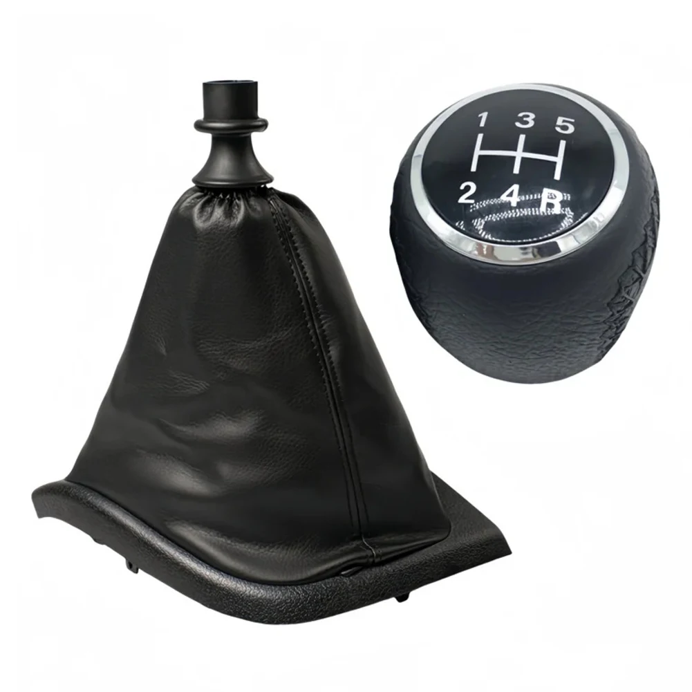 

Driving Experience Enhancement Black Replacement Knob Easy Installation Gear Knob Car Gear Handle Robust Materials