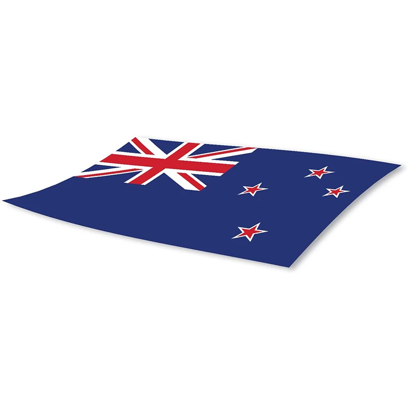 New Zealand Flag Bumper Stickers 3 Packs of Durable Waterproof Material,motorcycle Helmet Trunk Truck Vinyl Decals