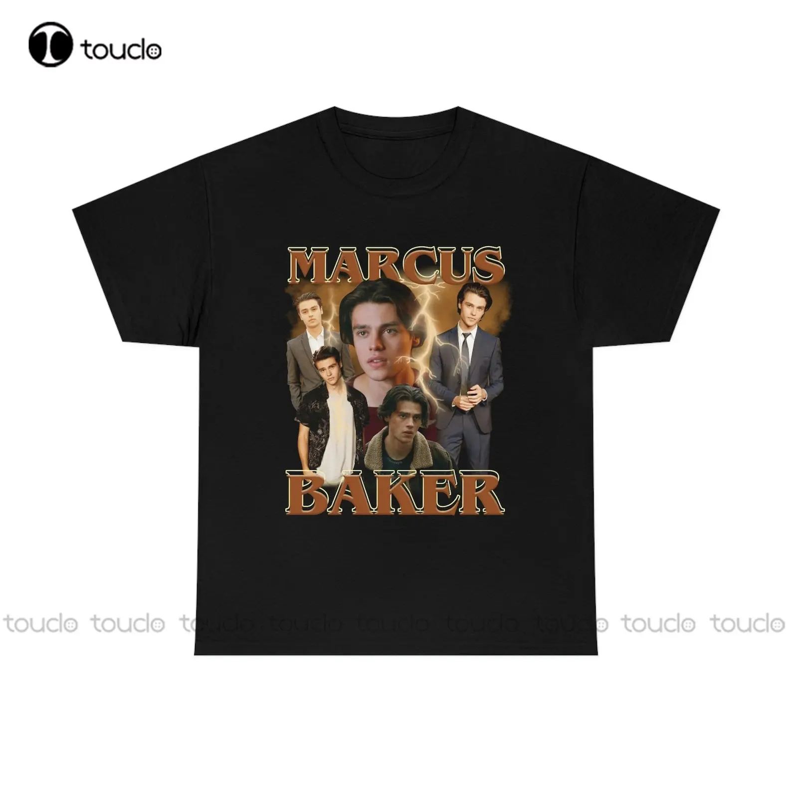 Marcus Baker Vintage Bootleg Tee Vintage Tees Custom Aldult Teen Unisex Digital Printing Tee Shirts Xs-5Xl Christmas Gift Tshirt