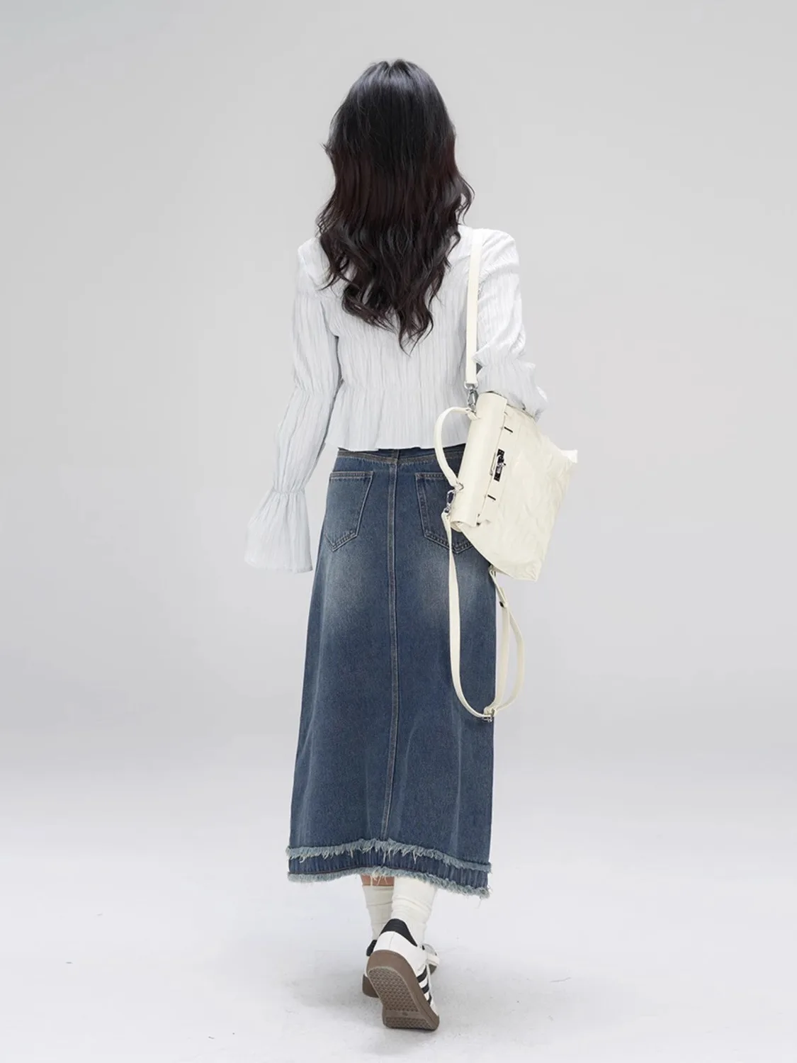 

Рубашки с длинным рукавом, женские атласные рубашки с рюшами, облегающие рубашки с отложным воротником, элегантная минималистичная женская молодежная весенняя офисная одежда