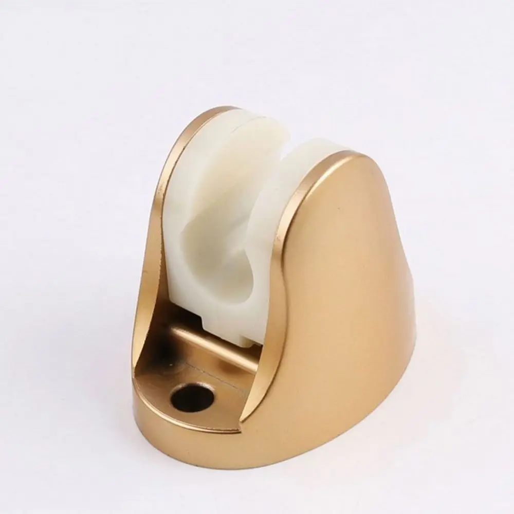 45 Degree Shower Head Holder Handheld Gold ABS Wall Mount Shower Stand Adjustable Shower Nozzle Bracket for Home Bathroom