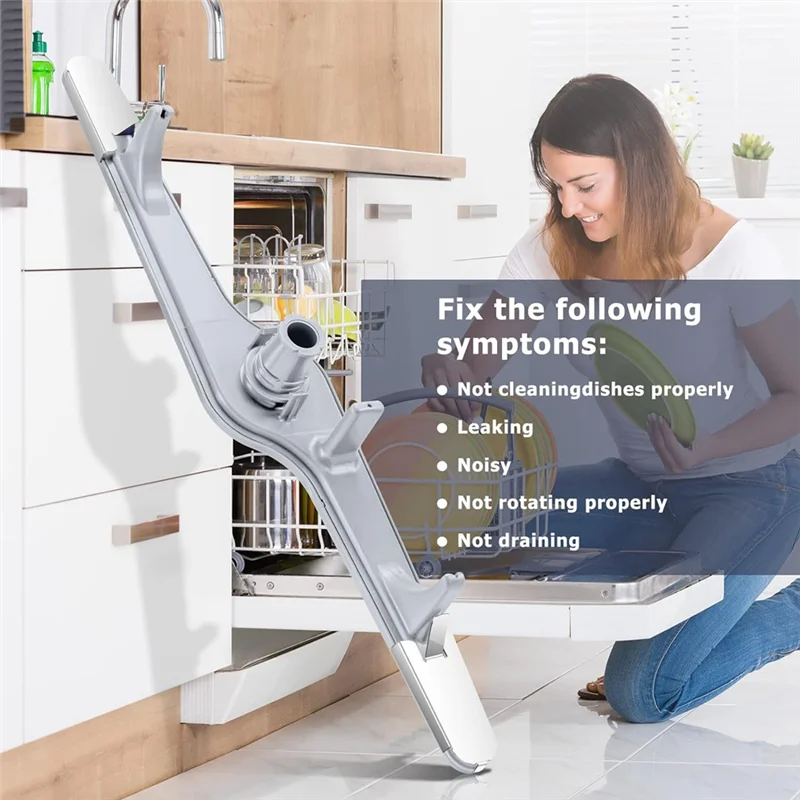 ABRG-154568002 Unterer Sprüharm für Geschirrspüler für Electrolux Frigidaire 154568001 5304517203 AP3958746, EA1524955 1196170 Ersatz