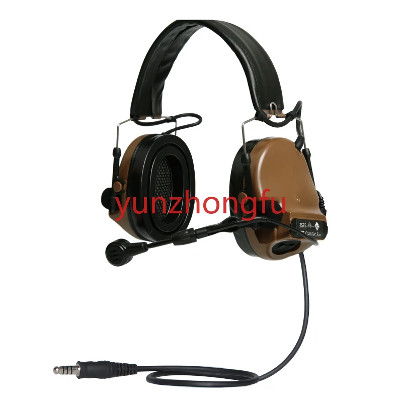 

New pickup noise reduction communication earphones C3 walkie-talkie earphones earmuffs