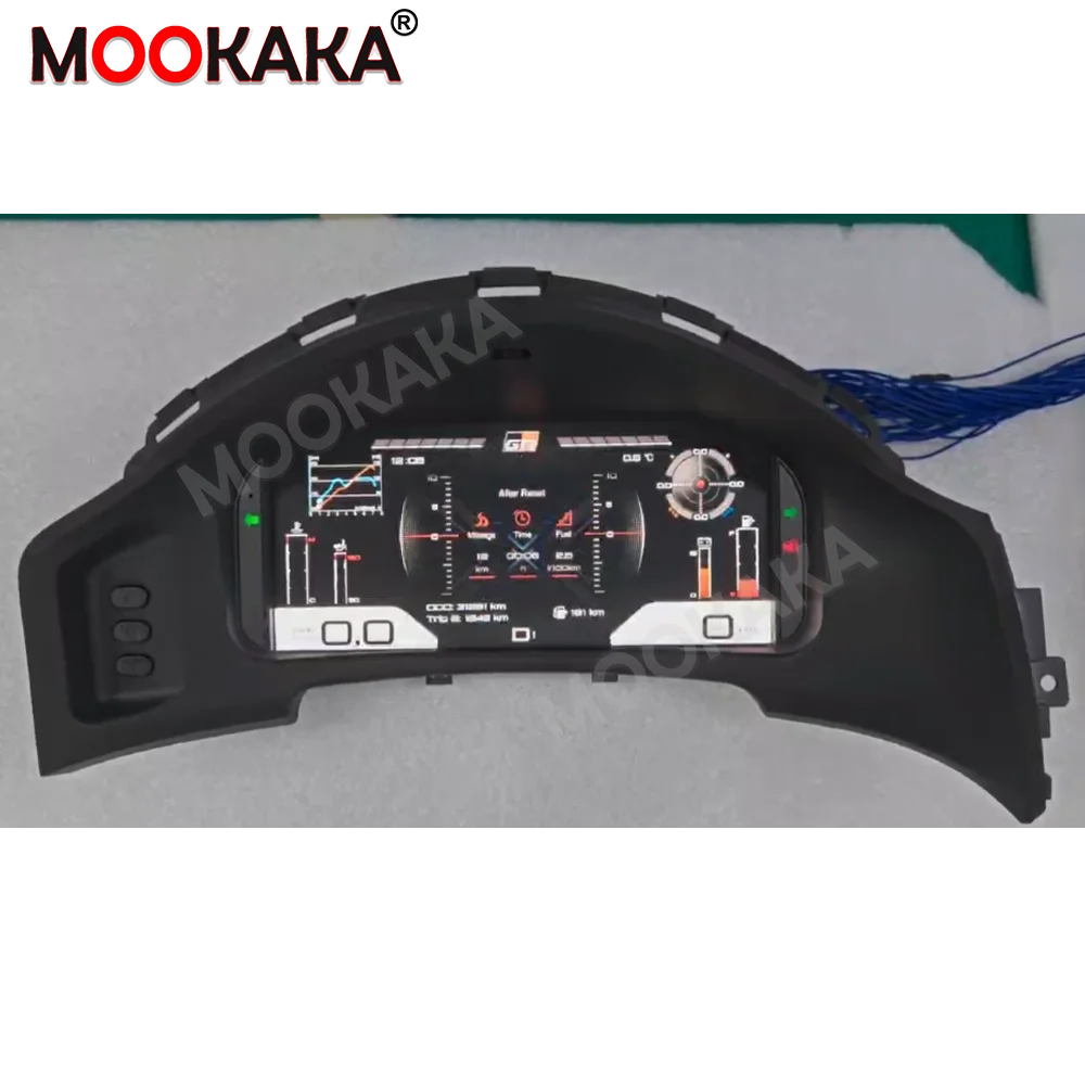 Car Speedometer Dashboard Digital Cluster For Subaru BRZ 2013-2019 LCD Intrument Panel Odometer Virtual Cockpit Head Unit Meter