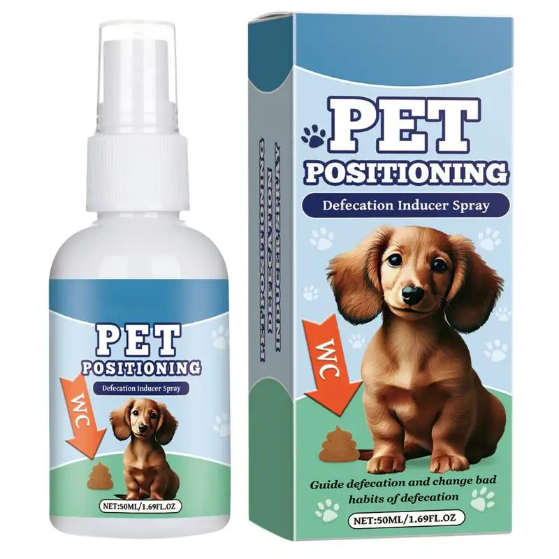 Potty Training Spray for Dogs Attractive Scent Puppy Training Spray Toilet Training Aid Inducer Spray Dog Attractant Spray