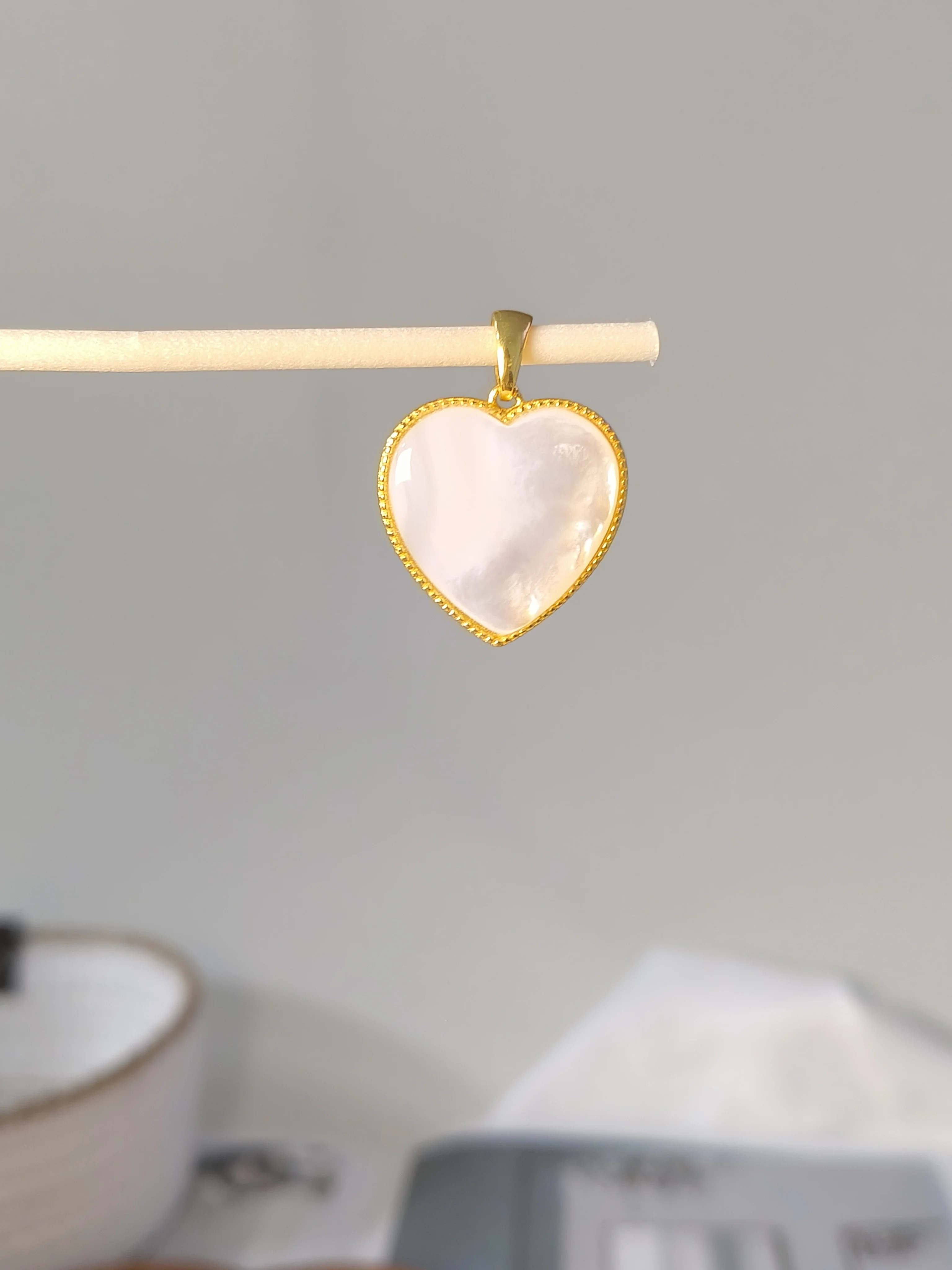 

Luxury 925 Solid Silver Jewelry Set Real White Shell Huggie Drop Dangle Ear Buckles Genuine Shell of Mother Heart Ring Pendants