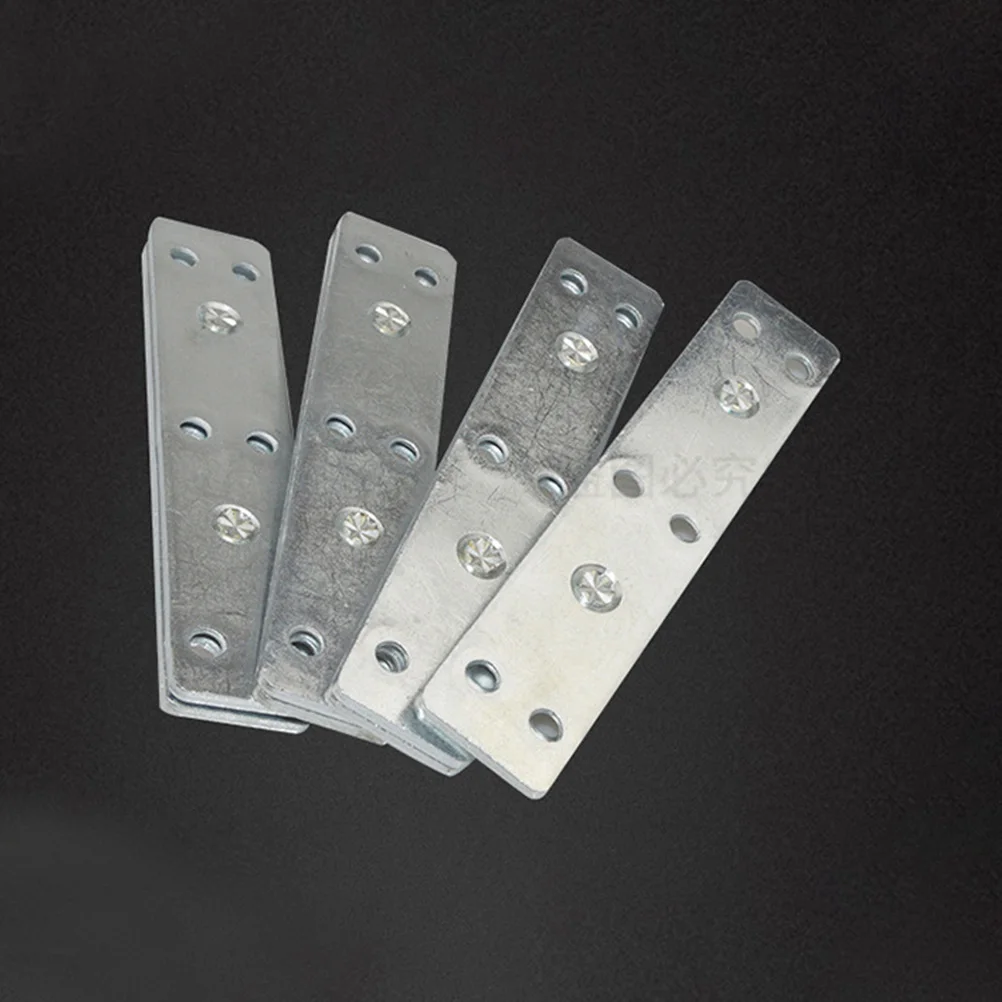 4 pz 1 Set Cerniera del Letto Addensare Anti-ruggine Resistente Alla Corrosione Telaio del Letto Connettore Gemel Per La Riparazione della Testiera Pedana