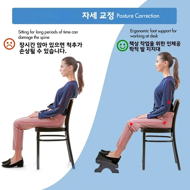 Ergonomic Under Desk Footrest Massage Rollers Leg Rest Pain Relief Non-slip Foot Stool Home Office Work Study Posture Correction 6 Ergonomic Under Desk Footrest Massage Rollers Leg Rest Pain Relief Non-slip Foot Stool Home Office Work Study Posture Correction 6