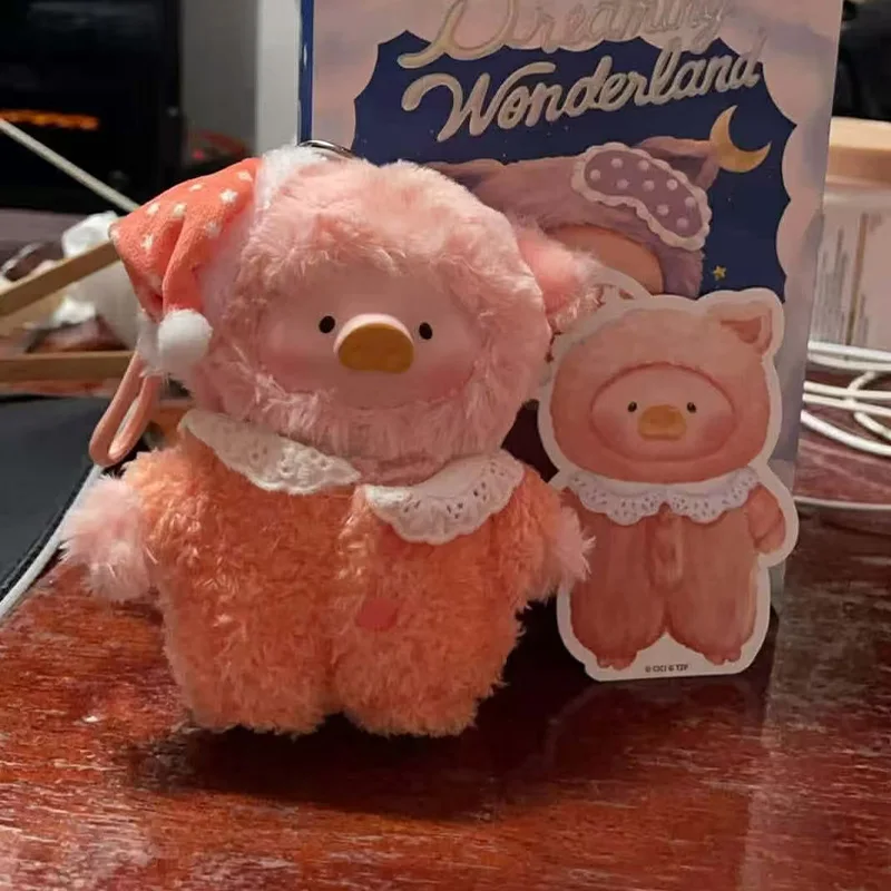 لولو الخنزير الحلم العجائب الفينيل سلسلة صندوق أعمى لطيف الكرتون خنزير قلادة صندوق غامض أنيمي الشكل دمية المفاتيح اللعب