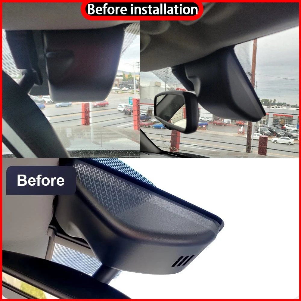 HighCam for Toyota 4Runner N280 2020 2021 2022 2023 2024 2025 4K Wifi 2160P Car DVR Video Recorder Dash Cam Front Rear Camera