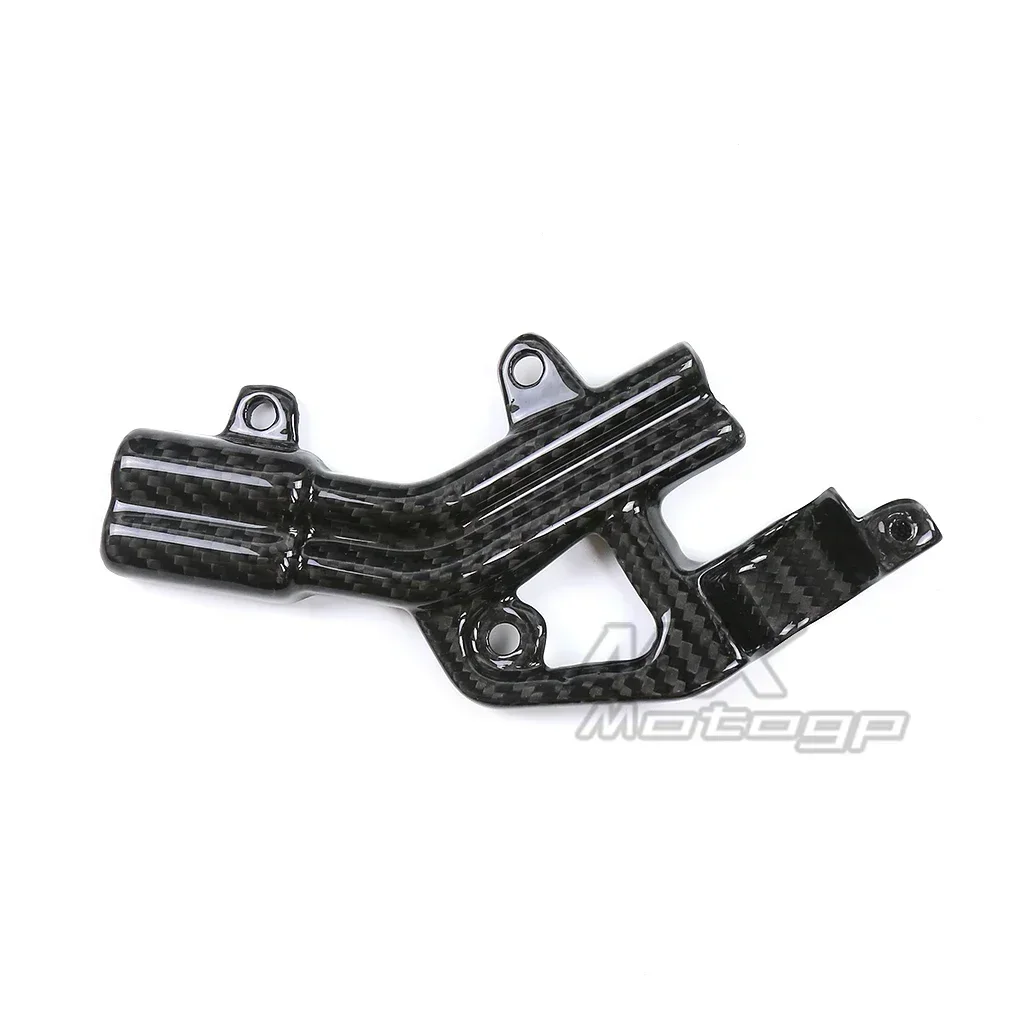 Carbon Fiber Motorcycle Brake Cable Holder Guard For DUCATI Streetfighter V4 V4S 2020 2021 2022 Fuel Oil Line Cover Protector - Image 4