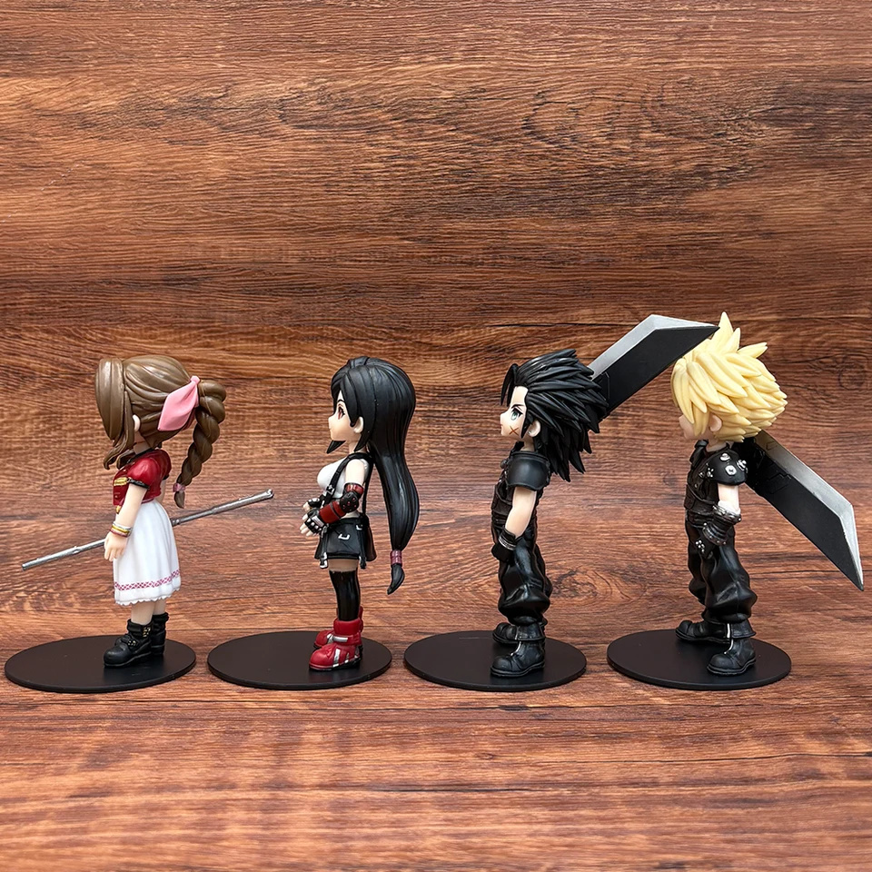 Sephiroth VII Anime Figure Zack Fair Aerith Q Version Action
