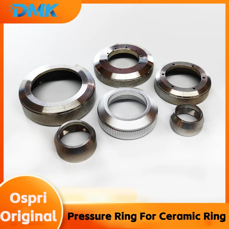 OSPRI-Pressure Ring com bocal cerâmico, cabeça de corte a laser, Lock Nut Fiber, Body Pressure Ring, Original