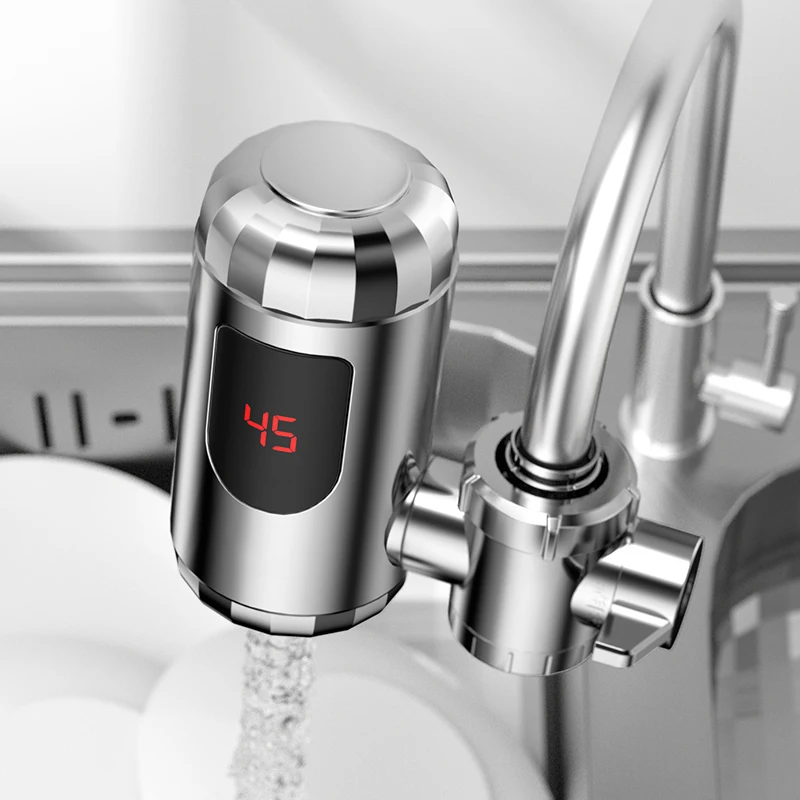 Electric faucet for showering, instant heating natural water, household kitchen electric water heater