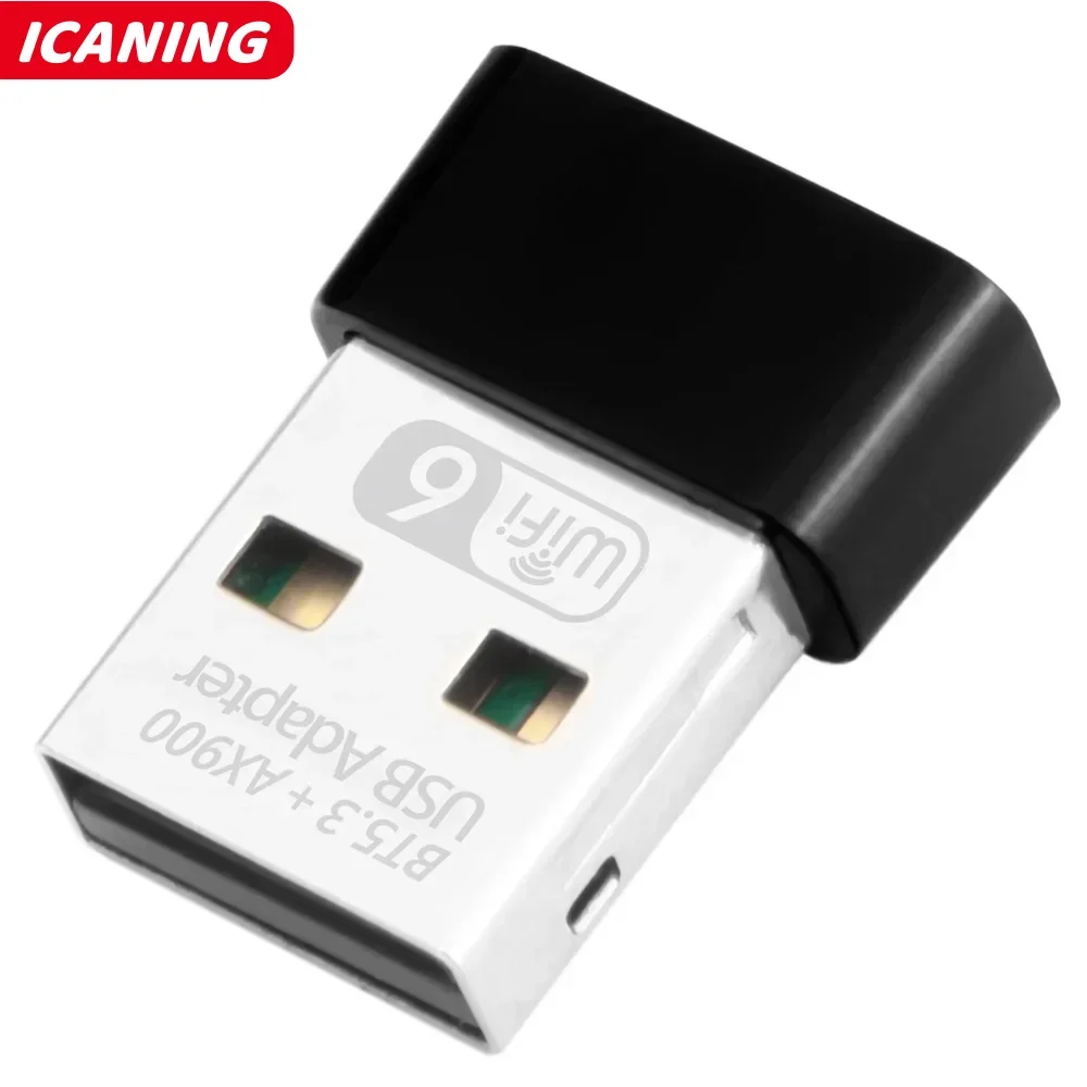 Bluetooth 5.3 Adapter AX900 USB WiFi 6 Dongle Dual Band 2,4 G & 5 GHz USB WiFi Netzwerk Wireless Receiver FAHRER KOSTENLOS