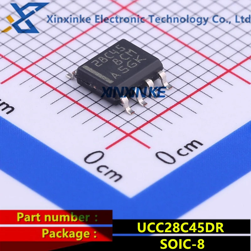 

UCC28C45DR 28C45 SOIC-8 AC/DC Converters BiCMOS Low-Power Current Mode Power Management ICs Brand New Original