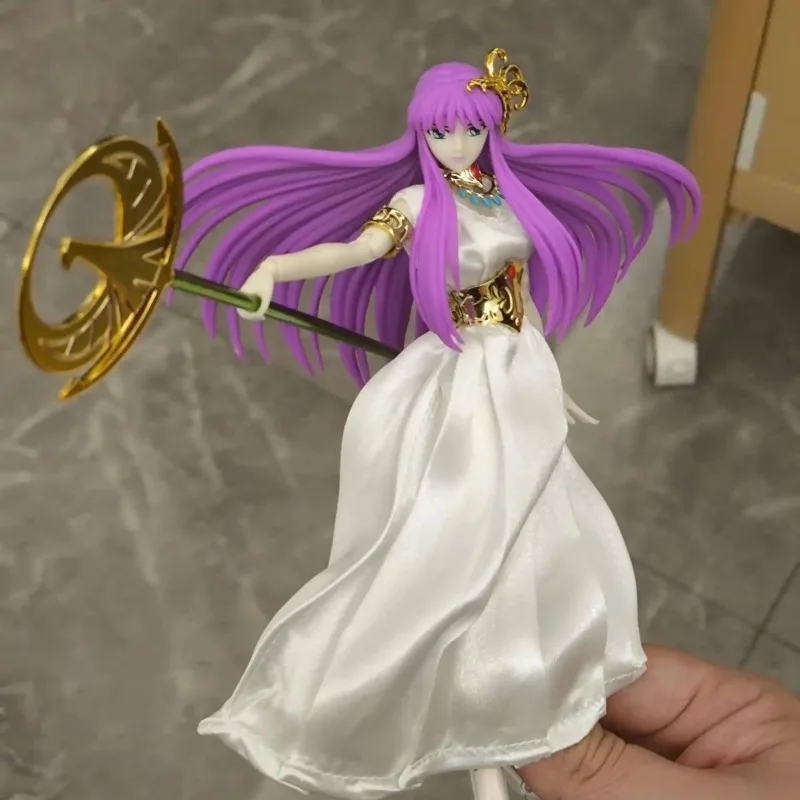 

Saint Seiya Athena Casual Clothes Civilian Movable Figures Models in Stock