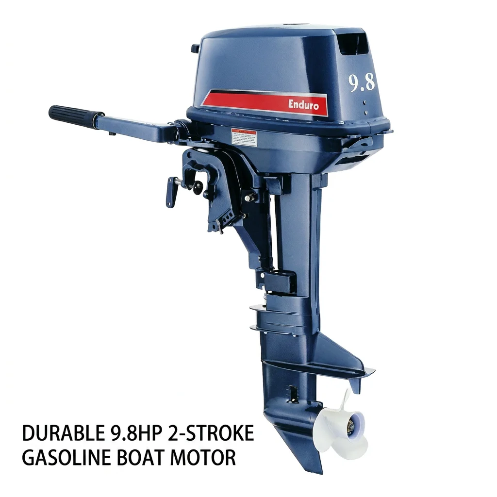Leading Supplier 9.8 HP 2 Stroke  Outboard Motor Marine Engine Steady Performance Dinghy Tender Boat Motor Smooth