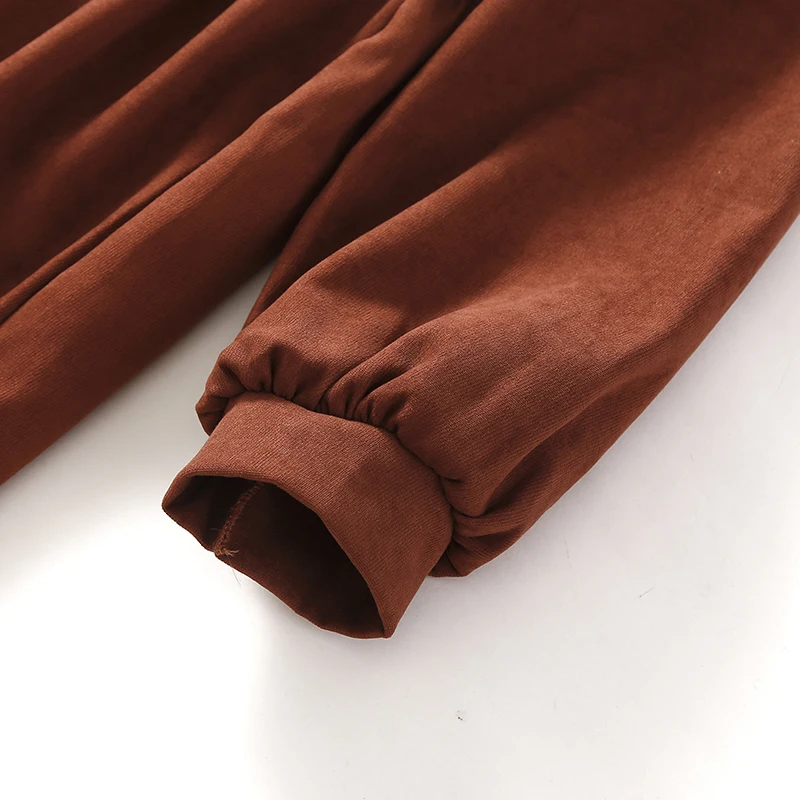 Ele Emagrecimento irt Dr Camada Base Feminina Longa Dr Faionable Algodão 00% Cor Pura Longo Sve Temporada de Outono