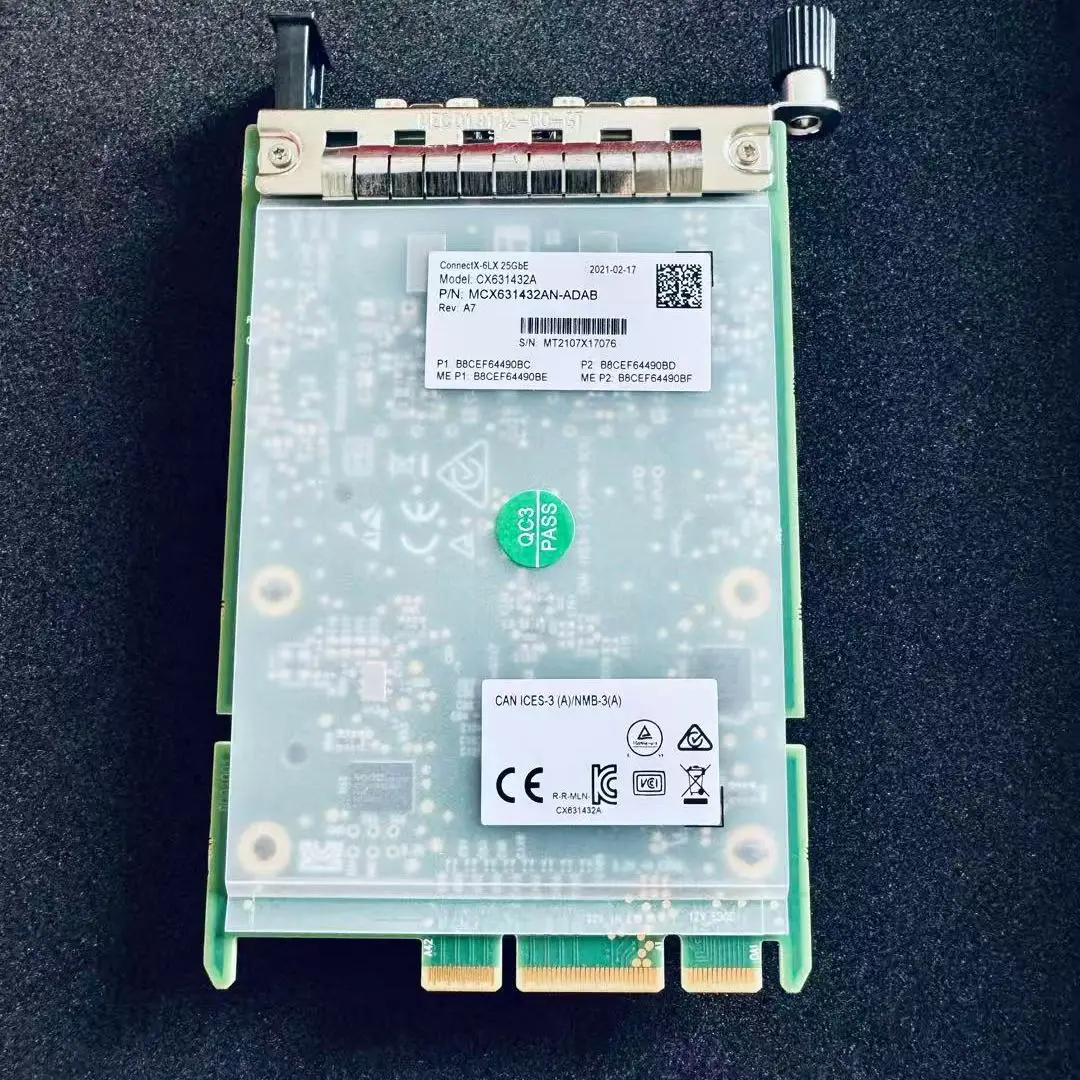 CX-6 MCX631432AN-ADAB OCP3.0 25GB dual port 10 Gigabit SFP28 network interface card