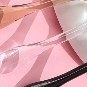 

1/3 шт., акриловые косметические шпатели, совок с коробкой, крем для лица, маска, грязевая ложка для смешивания, косметические инструменты, впитывающий ролик, аппликатор для лица