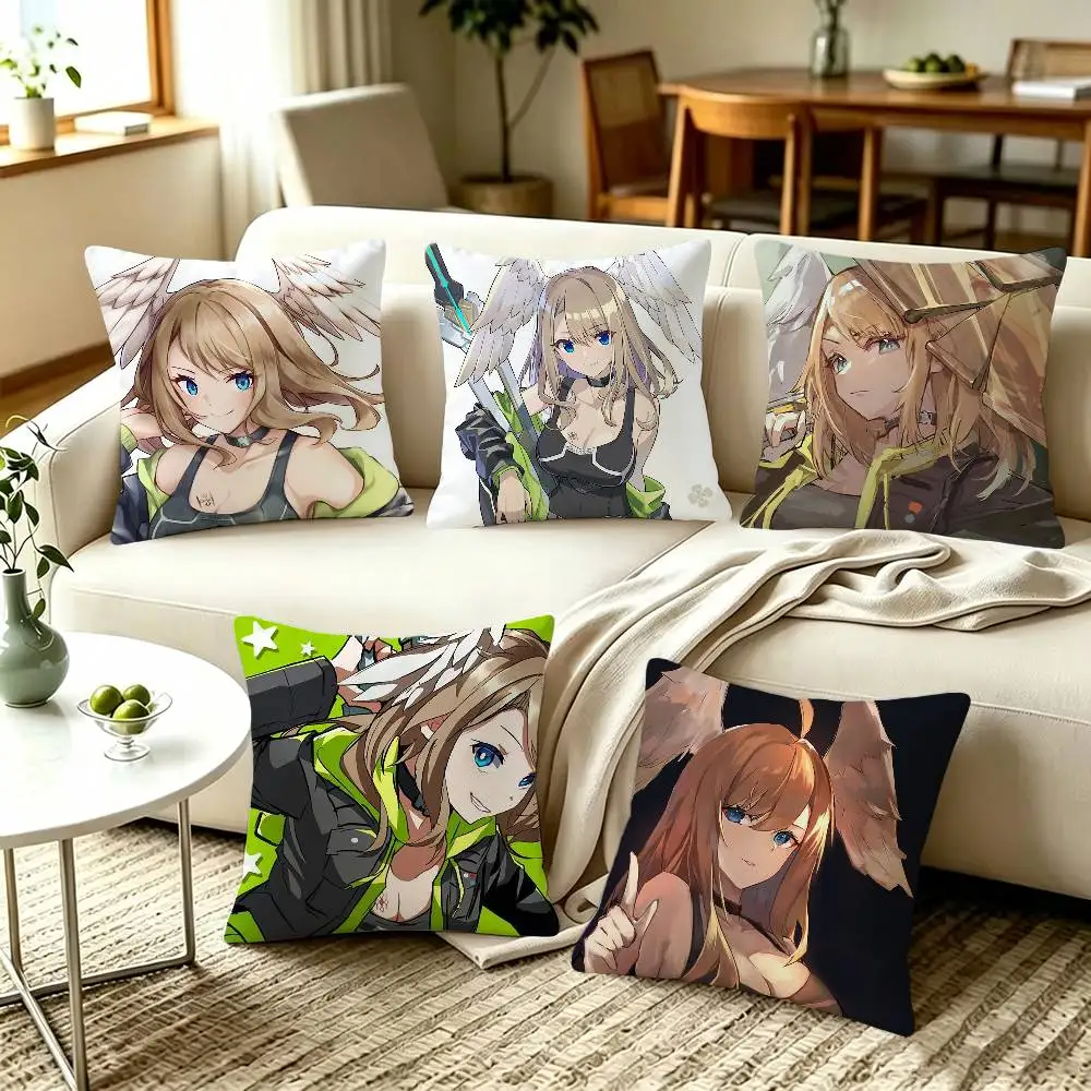 Xenoblade Chronicles 3 Eunie   Home Sofa Cushion Covers and Aecorative Custom Pillow Covers