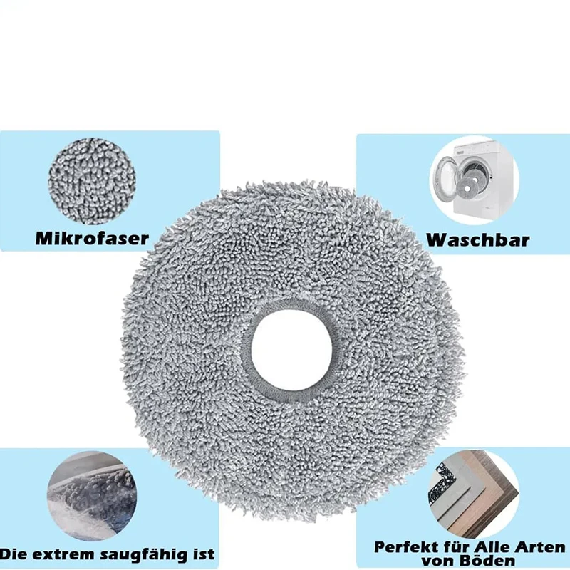 Dreame Bot L10 Prime / L10s Pro / L10 Pro Vacuum Cleaner Main Roller Side Brush Hepa Filter Mop Cloths Rags Accessories