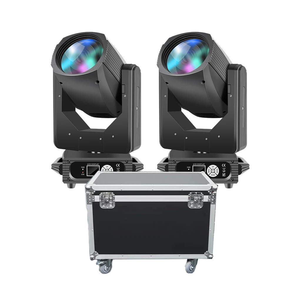 

295W 14R Beam Spot Moving Head Light 48+8 Prisms Rainbow Effect DMX512 For Disco DJ Wedding Party Nightclubs Bar Stage Lighting