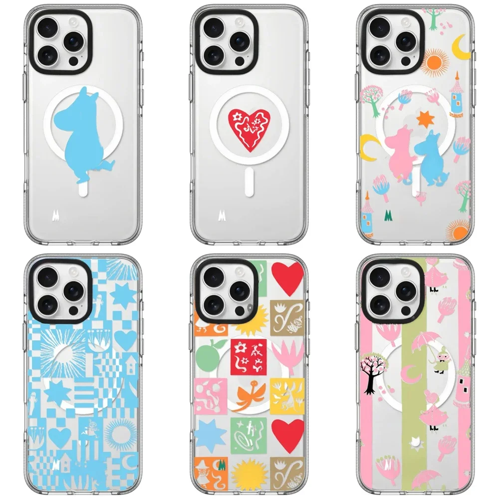 

Cartoon Hippopotamus 2.0 Acrylic White iPhone 12 13 14 15 16 Pro Max Case - Protective IPhone Case with MagSafe