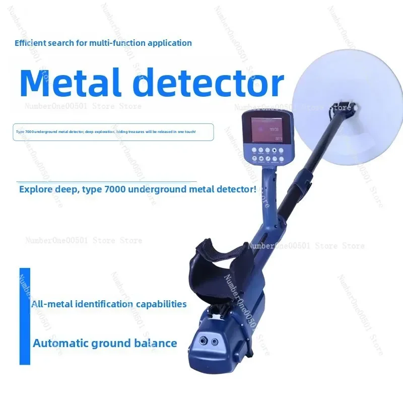 

7000 Metal Detector Portable Lightweight Handheld Gold Digger Sensitive Professional Treasure Hunter Equipment