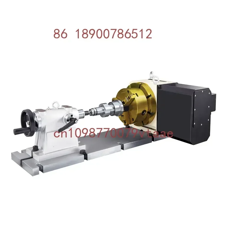 CNC 4-Axis Rotary Table Indexing Center with Bearing & Gearbox 170mm Diameter 60rpm Speed 1 Year Warranty