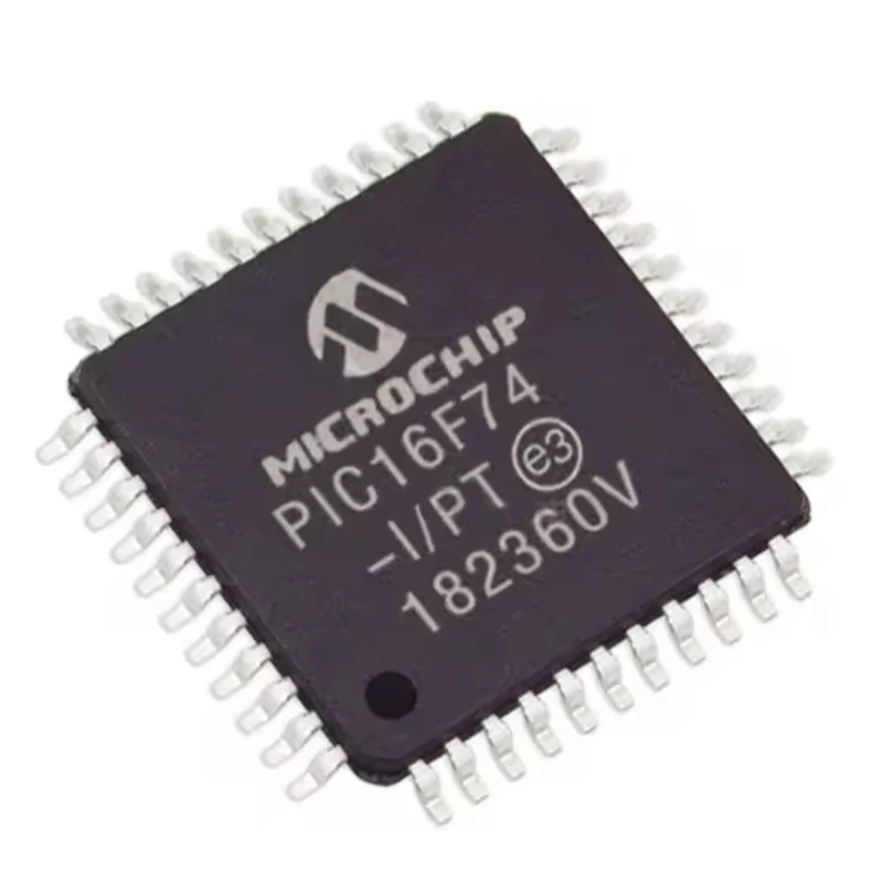 Chip de microcontrolador PIC16F74, lote de 5/piezas, parche PIC16F74-I/PT, Original, en stock, LQFP-44