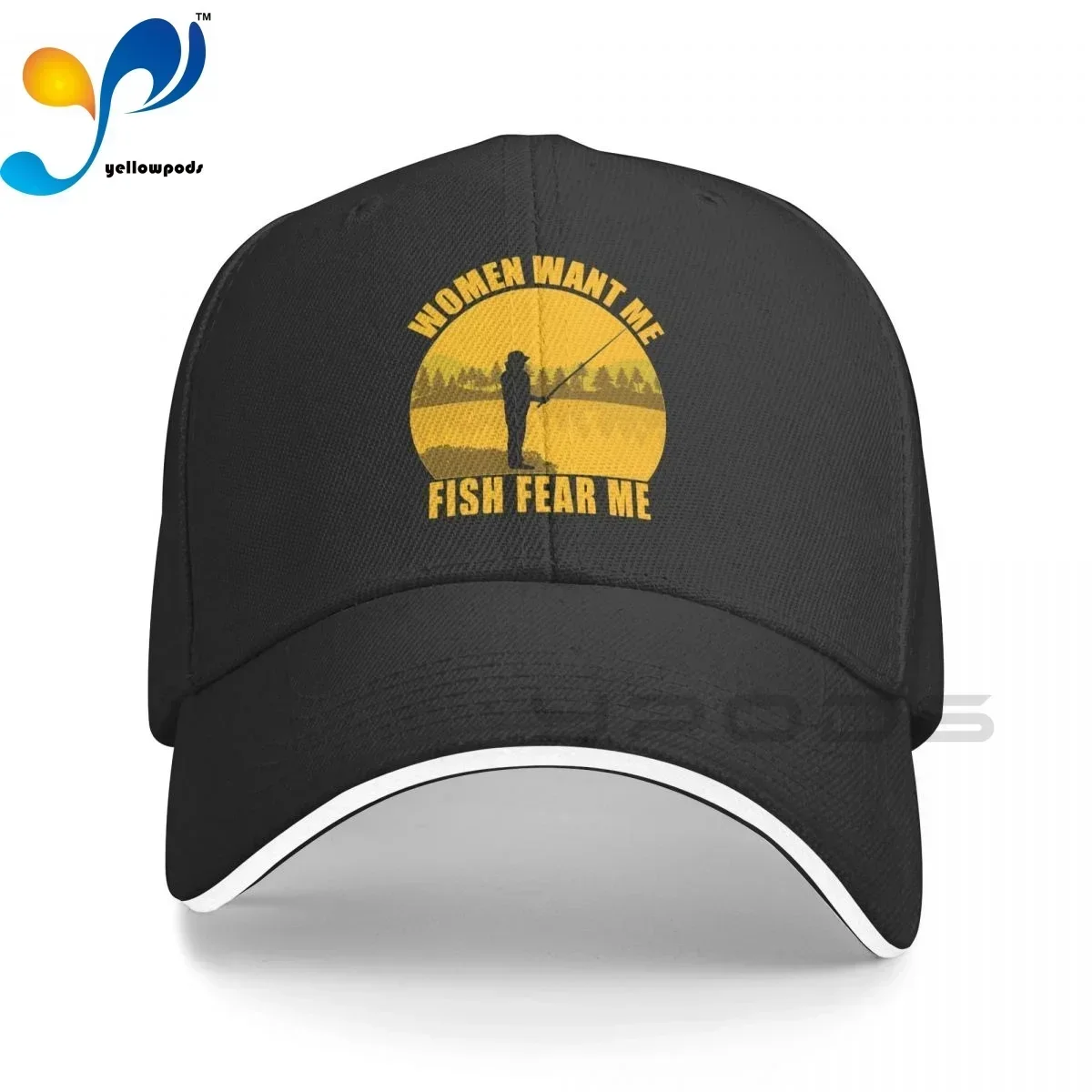 Baseball Cap Men Women Want Me Fish Fear Me Fashion Caps Hats for Logo Asquette Homme Dad Hat for Men Trucker Cap