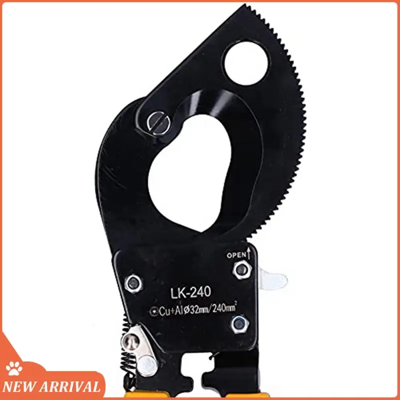 

1 Piece Copper And Aluminum Cable Scissors Gear Scissors Mechanical Cable Disconnect Pliers Yellow