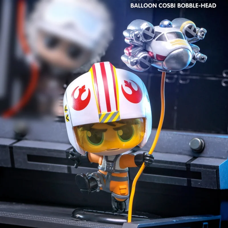Hot Toys Cosbi Star Wars Ballon Cosbi Bobble-Head Blind Box Serie 2 Luke Darth Vader Figuur Speelgoed Chibi Collectible Model Pop