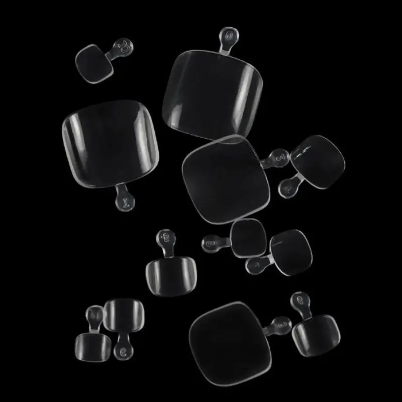 600 pçs 12 tamanhos unhas falsas cobertura completa artificial francês unhas curtas para salões de unhas diy e arte do prego dicas de unhas dos pés